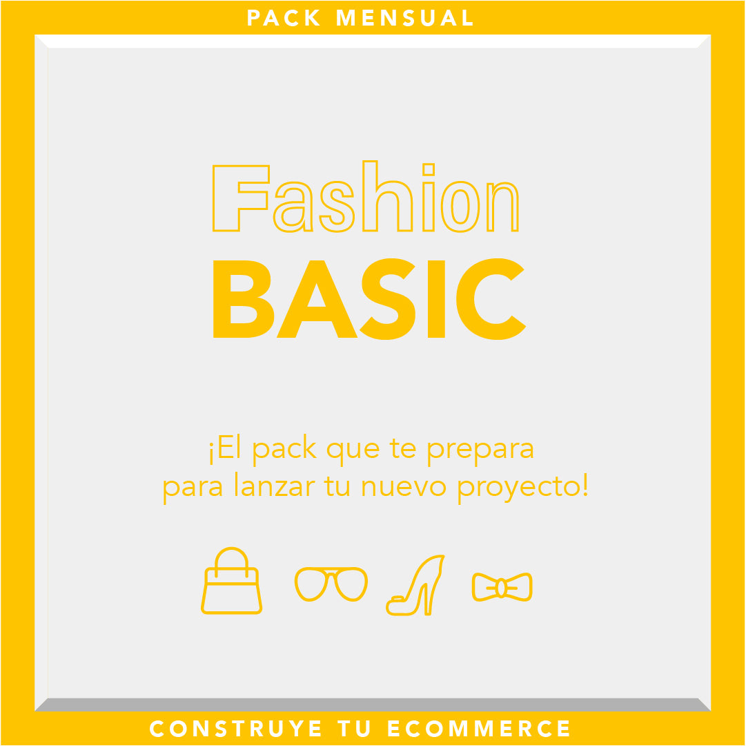 Pack Basic for fashion brand 3 meses