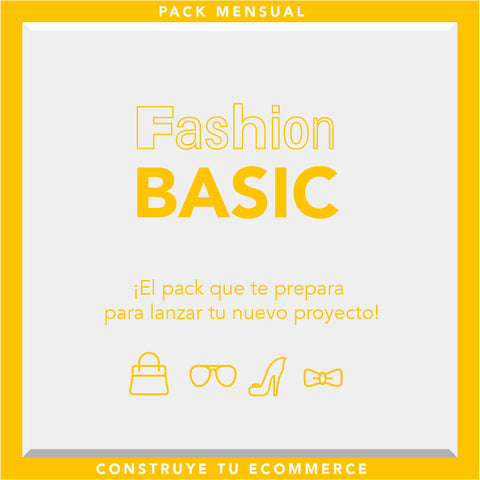 Pack Basic for fashion brand 3 meses