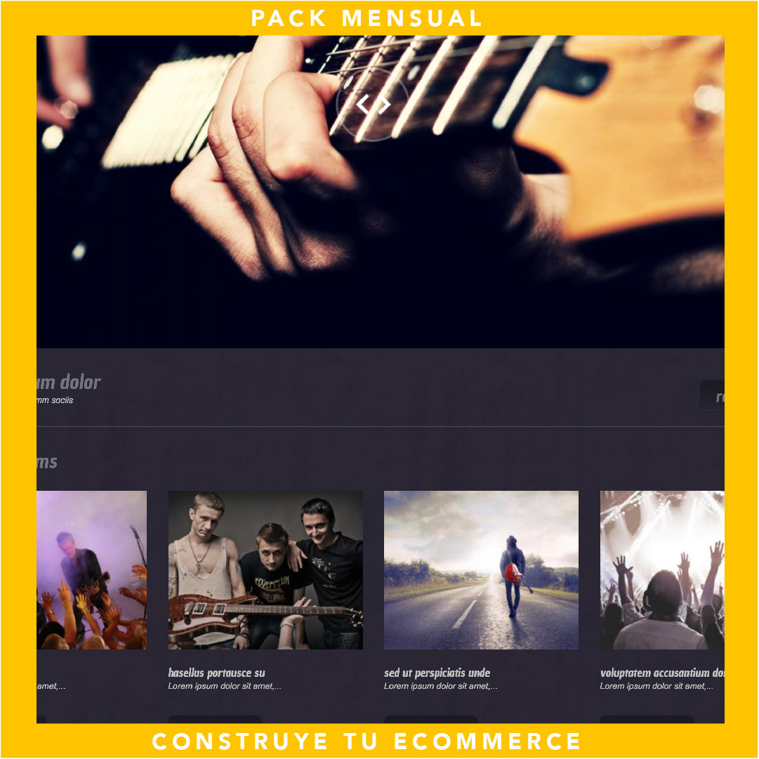 Basic Pack for Music and Festivals