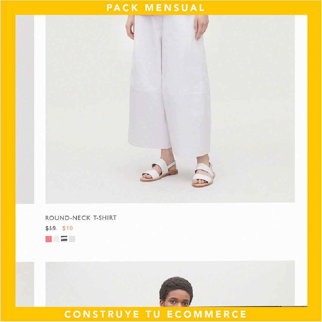 Pack Basic for fashion brand 3 meses