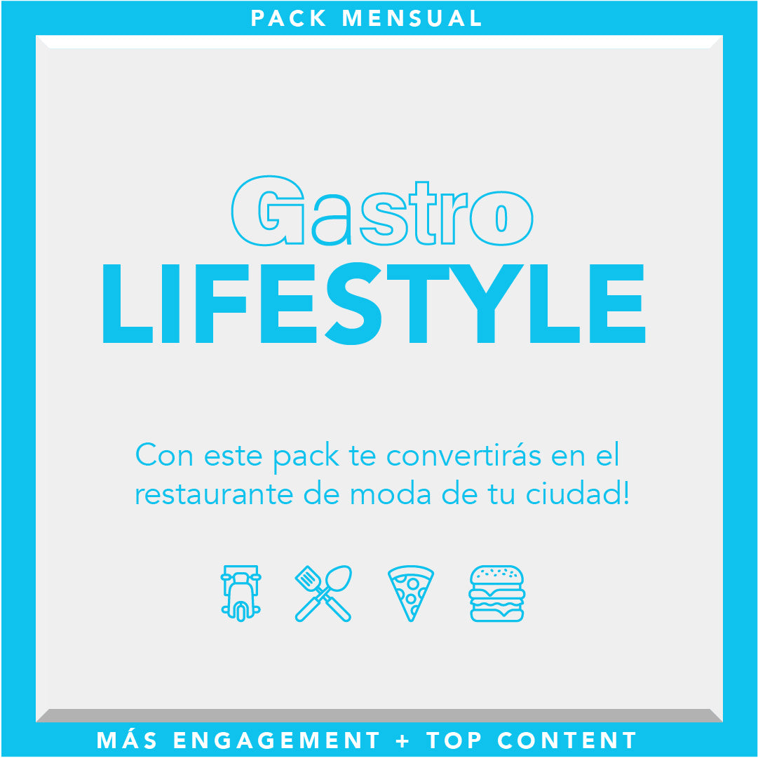 Pack Lifestyle for restaurant