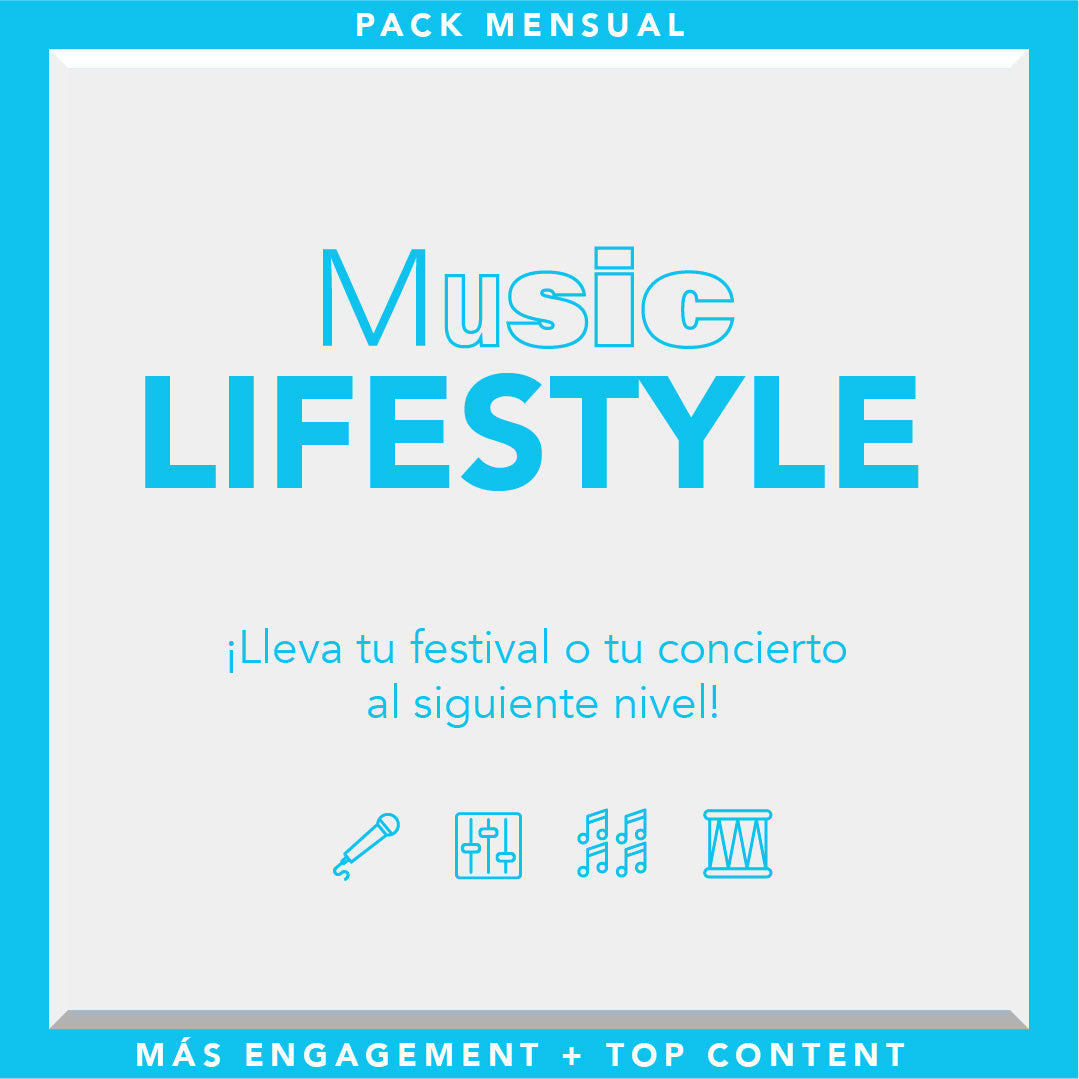 Pack Lifestyle for Music and Festivals